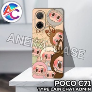 AC71/Case poco C71/GIRL'S Motif/softcase poco C71/casing poco C71/silicone poco C71