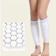 Honeycomb calf socks, men's leg protection board, football anti-collision protection, fixed leg prot