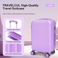 TRAVELCUL Macarons Color Hand Carry Luggage 7KG Fashion Luggage Bag Travel Combination Lock Luggage