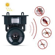 Syllere - 包送貨 -NY-2002 太陽能超聲波驅鼠器動物驅趕器戶外防水驅鳥器（綠色）