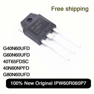 5PCS G40N60UFD G60N60UFD 40T65FDSC 40N60NPFD G80N60UFD G40N60 SGH40N60UFD TO-3P Field Effect Transis