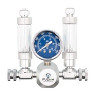 Fuzion CO2 Regulator 2 Way หัวเรกกูเรเตอร์ เกลียวไทยแท้ CGA320 ไม่มีโซลินอย แยกสองทาง