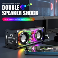 Raimondo Wireless Speaker Bluetooth Full Bass Mini Subwoofer Outdoor Portabel Bluetooth 5.0 Speaker