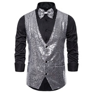 professional performance show man women vest street brush fashion show  costume