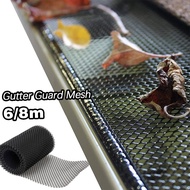 6/8m Leaf Protection Mesh Splash Roof Panels With 10 Stakes Eaves Net Guard Eaves Net Guard