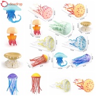 DEWDROP​ Jellyfish Starfish Anemones, multi-colored Lifelike Ocean Animal Figurine, Sea Life Figurin