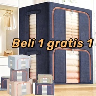 Foldable Storage Box 66L / 110L Foldable Storage Box Organizer Box Multipurpose Storage Box for Clot