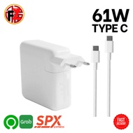 New Retina 13 inch 61W USB Type C Macbook CHARGER Adapter