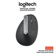 Logitech MX Vertical Advanced Multi-Device Ergonomic Bluetooth Wireless Mouse for Stress Injury Care