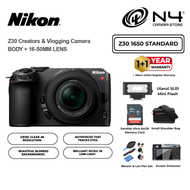 NIKON Z30 Mirrorless Camera NIKKOR Z DX 16-50mm & 18-140mm & 50-250mm Nikon Vlogger Essentials Nikon