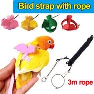 Bird leash Bird Harness Leash Flying Rope Straps Outdoor Bird Flying Harness Training Traction Rope