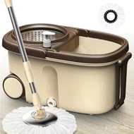 YQ63 Wanben Mop Household Rotating Mop Lazy Dehydration Barrel Hand Pressure Mop Bucket Hand Wash-Free Rotating Barrel