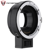 MOTOSPEED Andoer Auto Focus AF EF-NEXII Adapter Ring for Canon EF EF-S Lens to use for Sony NEX E Mo