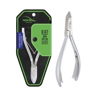 NGHIA Cuticle Nipper - D-07 JAW 14 | Stainless Steel | Durable and Sharp | Ergonomic Design | Grey P