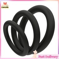 Lzruyiiy【ready stock】3 Pcs/set Super Soft Cock Ring Erection Enhancing Silicone Penis Ring Set for Extra Stimulation