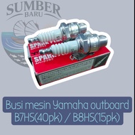 MESIN Original Yamaha Outboard Engine Spark Plug B7HS 40pk B8HS-10 15pk