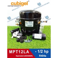 CUBIGEL COMPRESSOR MPT12LA   - -1/2 HP / R404a (REPLACE AE2420ZK)