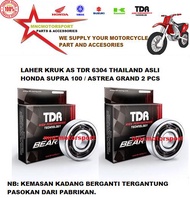 PAKET ISI 2 LAHAR KRUK AS TDR RACING 6304 6304 C4 SUPRA GRAND LAHER BEARING