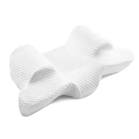 Concave Memory Foam Back Sleeping Beauty Pillow Anti Wrinkle Neck Support Posture Training Bed Pillo
