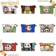MEIGUII Labubu Pencil Bag, Cute Cartoon Large Capacity Pencil Cases, Gift Stationery Bag