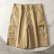 Uniqlo Official Original Uniqlo Summer Mens Cotton Washed Loose Casual Thin Workwear Shorts Cropped