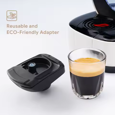Coffee Capsule Plus Powder Holder Adapter Reusable Kitchen Gadgets for DOLCE GUSTO Edg LUMIO DG325 C