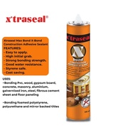 Xtraseal Max Bond X-Bond Construction Adhesive Sealant 320g XBond X Bond Silicone Wainscoting Caulki