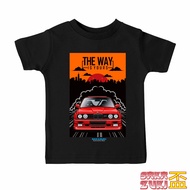 SAKAZUKI T-Shirt for Boys with Car Motif bmw E30 E 30 M3 M POWER Automotive