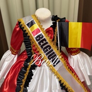 BELGIUM/FRANCE/SPAIN COSTUME FOR UNITED NATIONs GIRL (KIDS)