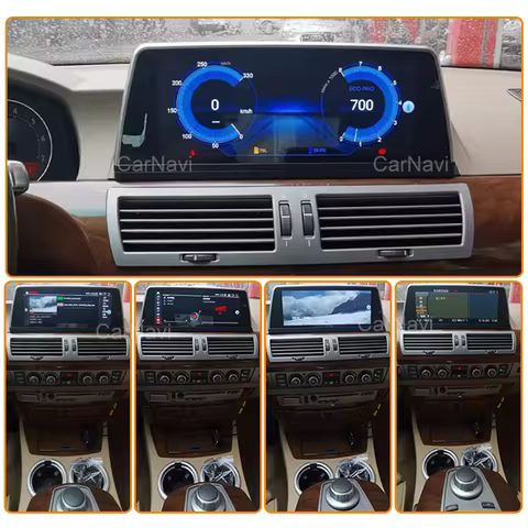 685 E65 E66 Android 14 Car Radio GPS Navigation Multimedia Stereo Player Support YouTube Netflix Waz