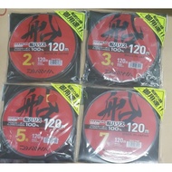DAIWA Yamato D.fron Ship Carbon Fiber Thread 120m Kamon Front Wire/Sub Old Style Non
