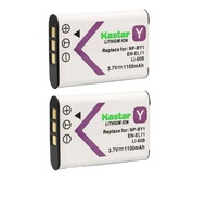 Kastar 2-Pack Battery Replacement for Pentax D-LI78 DLi78 Battery, Pentax D-BC78 Charger, PENTAX Opt