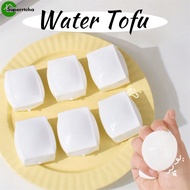 1PC White Mochi Squishy Toy / Kids Funny Decompression Toy / Soft Foam Slow Rebound Elastic Cubes / Water Tofu Squeeze Toy / Adults Anxiety Relief Fidget Toys
