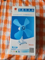 節能4葉夾風扇(高26cm)底座：14cm x 9cm