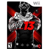 NINTENDO WII WWE 13 CASSETTE GAME