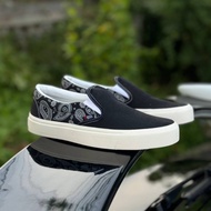 Aekoshoes Slip On Vholtha Black White Reflective Shoes - Original Made In Indonesia