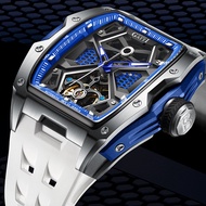 BONEST GATTI German Automatic Mechanical Watch Skeleton Men's Watch Waterproof Luminous
