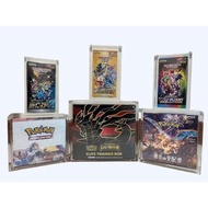 Pokemon Acrylic Display Case Booster Box ETB Japan Regular Highclass