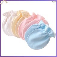 4 Pairs Anti Thumb Sucking Glove No Scratch Gloves Newborn Infant Mittens Free (Random Color)