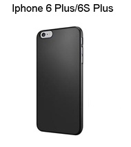 Casing Anti crack SoftCase for Iphone 6 Plus / Iphone 6S Plus(Black Matte)