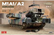 RFM{現貨} 艾布蘭 M1A1/M1A2主戰坦克[引擎/炮塔可分離]{全內構+蝕刻片}1:35 #5007