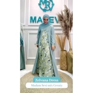 5 by Official GAMIS YANG Dress ORI Marevi WANITA Zelfana