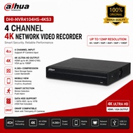 DAHUA 4/8/16 Channel NVR Video Recorder 4K H.265+ 4MP Support IP Camera Network Video Recorder