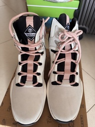 Timberland 淺粉色高筒靴