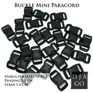 Toko Djago Mini Buckle Bakel Ceklekan Kunci Sodok Paracord Gelang Strap Jam