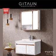 [TORA] Bathroom Furniture / Basin Cabinet / Stainless Steel SUS 304 Basin Cabinet / Basin Cabinet Set / MNC 14557