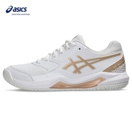 ASICS Gel-Dedicate 8 Women Pickleball Shoes In White/Champagne