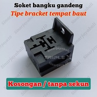 Relay socket Coupled With Empty Bench Rowing House Empty rellay Holder Line Of relay socket Rehearsal relay Without sekun connector