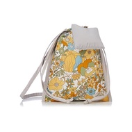 [Intermode Made with Liberty Fabric] Shoulder Liberty Print Eco Bag Pocket Strap Shoulder 18704019 Female 18704019B Yellow About 20cmX25cm