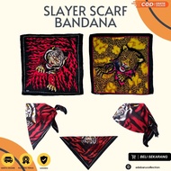 SLAYER SCARF BANDANA YELLOW TIGERRed tiger Bandana Head Scarf